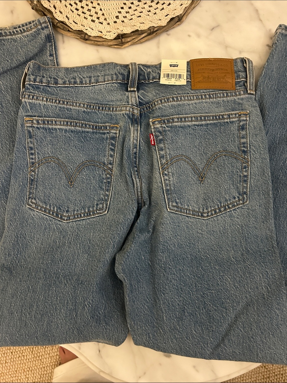 Levi's Women's Light Blue Denim Jeans